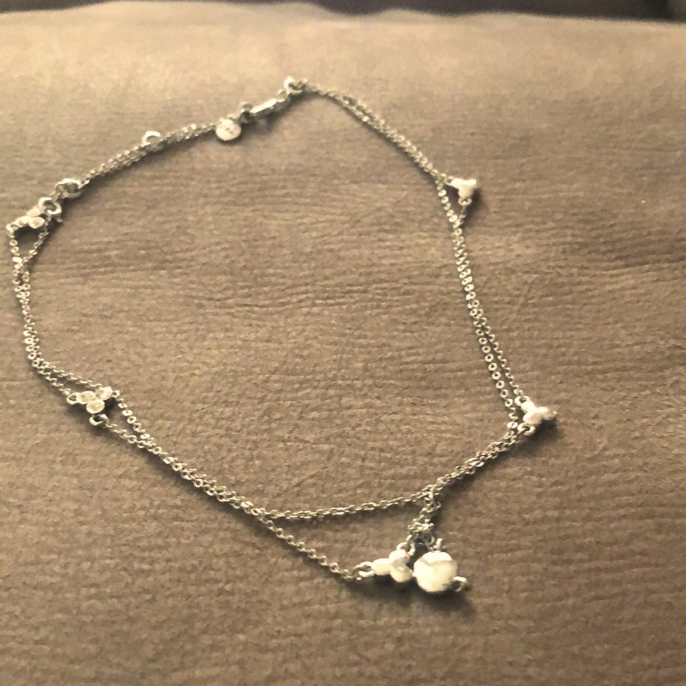 CTI Mickey Mouse double strand necklace